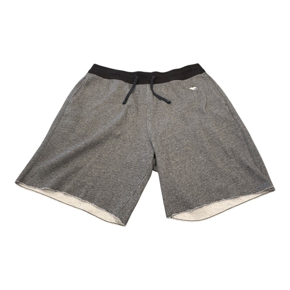 Abercrombie‎ & Fitch Shorts Mens Small Terry Fleece Sweat Pockets Drawstring